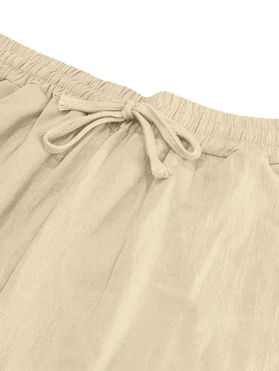 MATHIS | LIGHTWEIGHT LINEN PANTS WITH DRAWSTRING