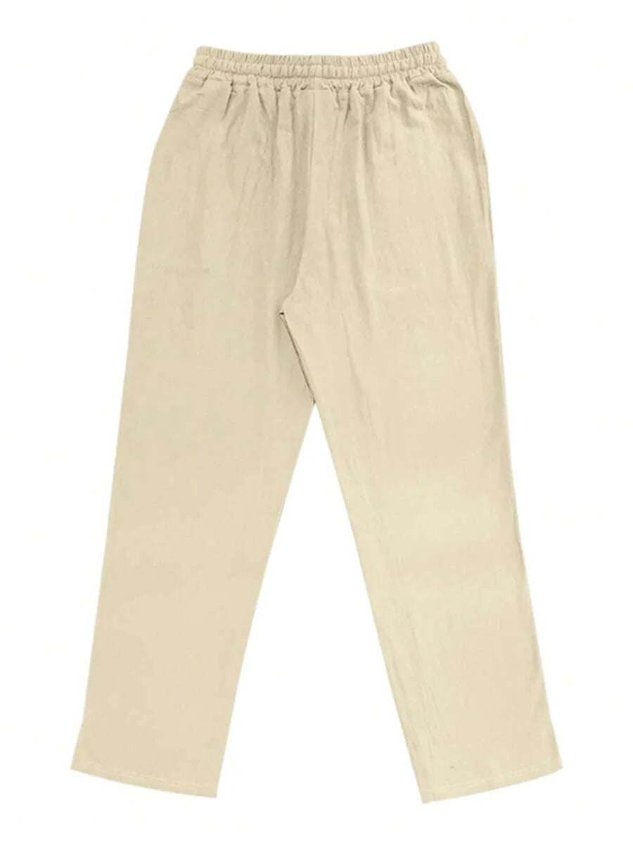 MATHIS | LIGHTWEIGHT LINEN PANTS WITH DRAWSTRING