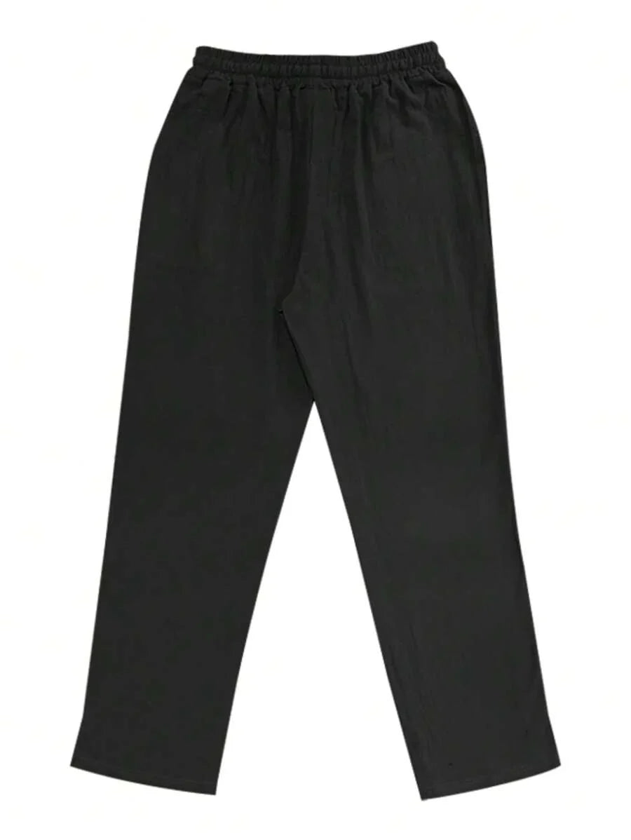 MATHIS | LIGHTWEIGHT LINEN PANTS WITH DRAWSTRING