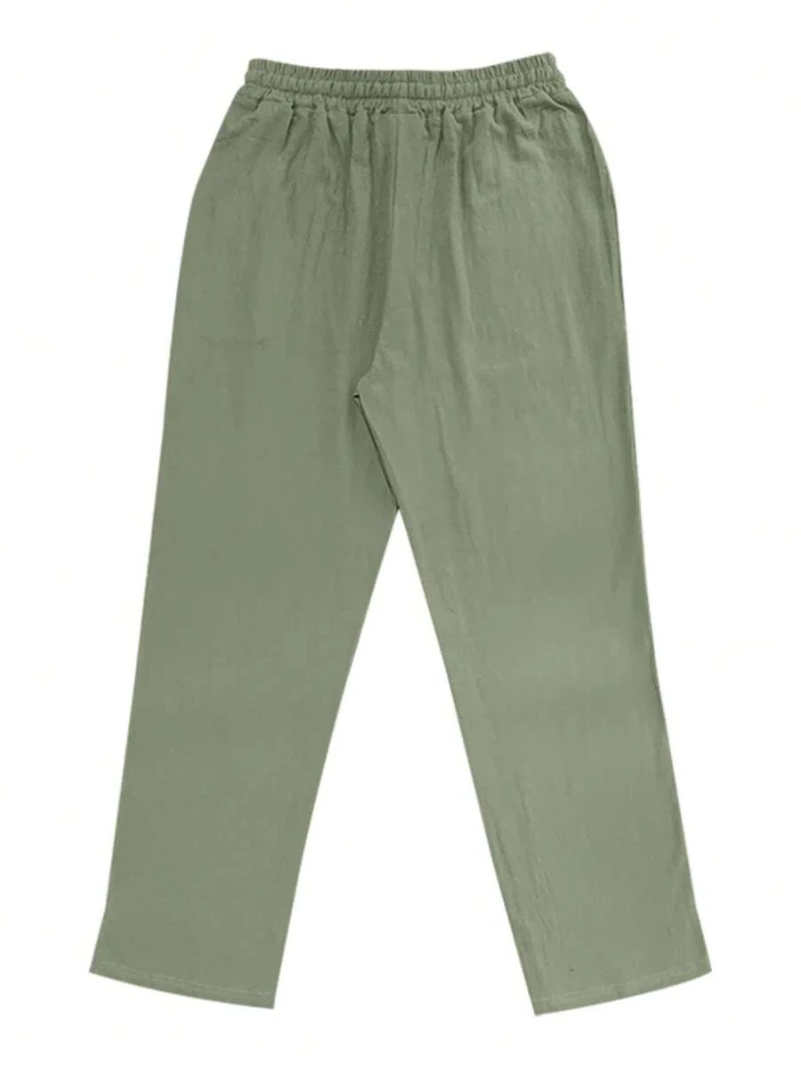MATHIS | LIGHTWEIGHT LINEN PANTS WITH DRAWSTRING