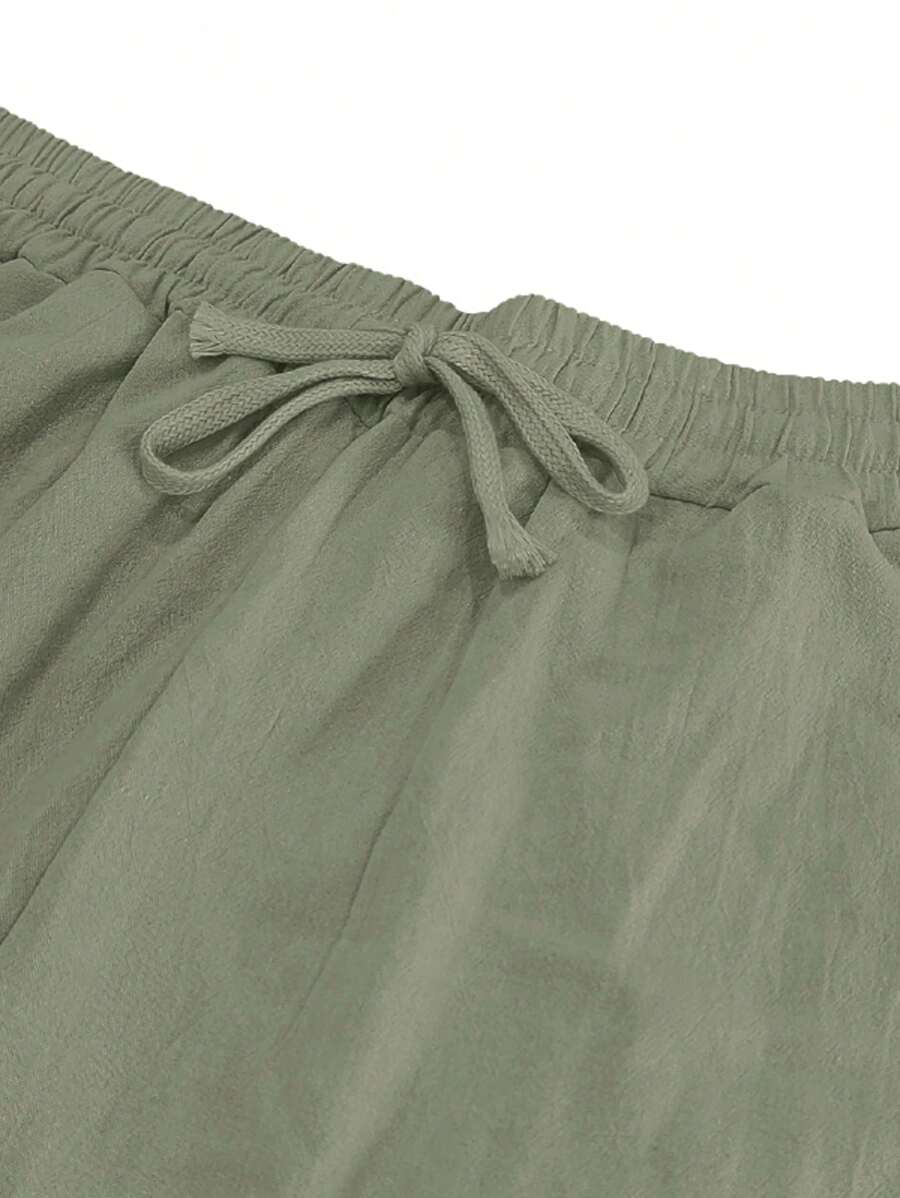 MATHIS | LIGHTWEIGHT LINEN PANTS WITH DRAWSTRING
