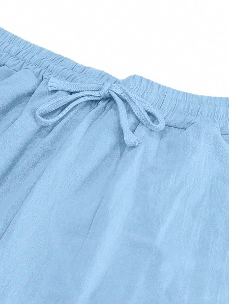 MATHIS | LIGHTWEIGHT LINEN PANTS WITH DRAWSTRING