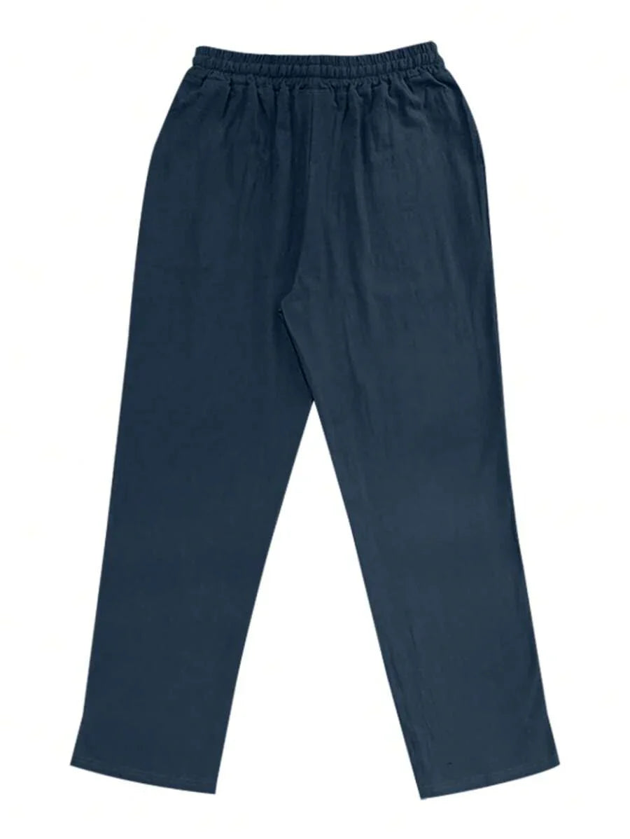 MATHIS | LIGHTWEIGHT LINEN PANTS WITH DRAWSTRING