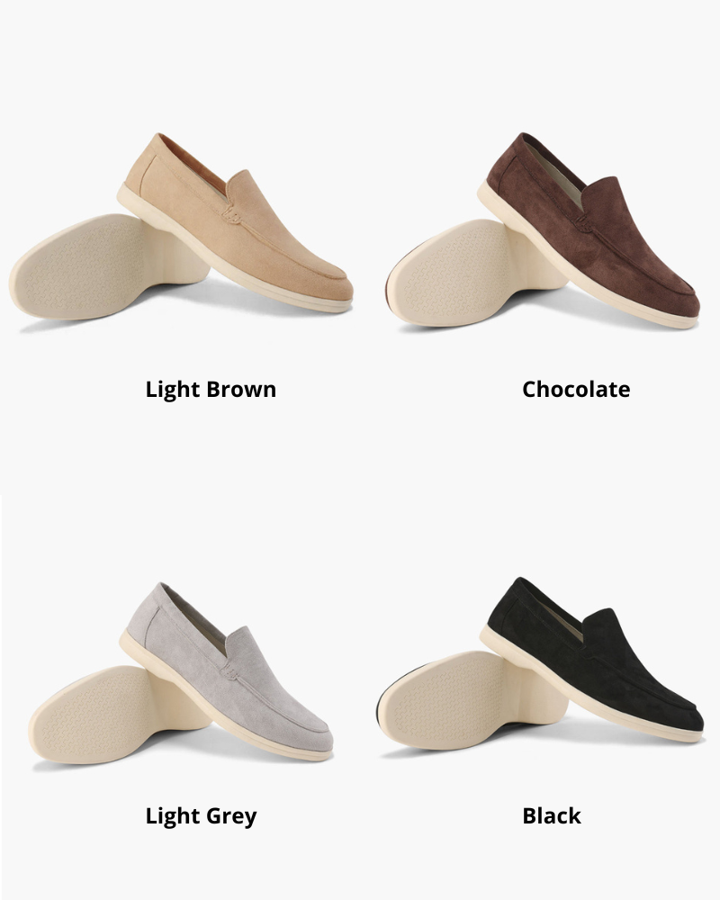 SUEDE COMFORT LOAFERS