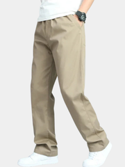 MONTAGUE YORK | MEN'S LOOSE-FIT COTTON PANTS
