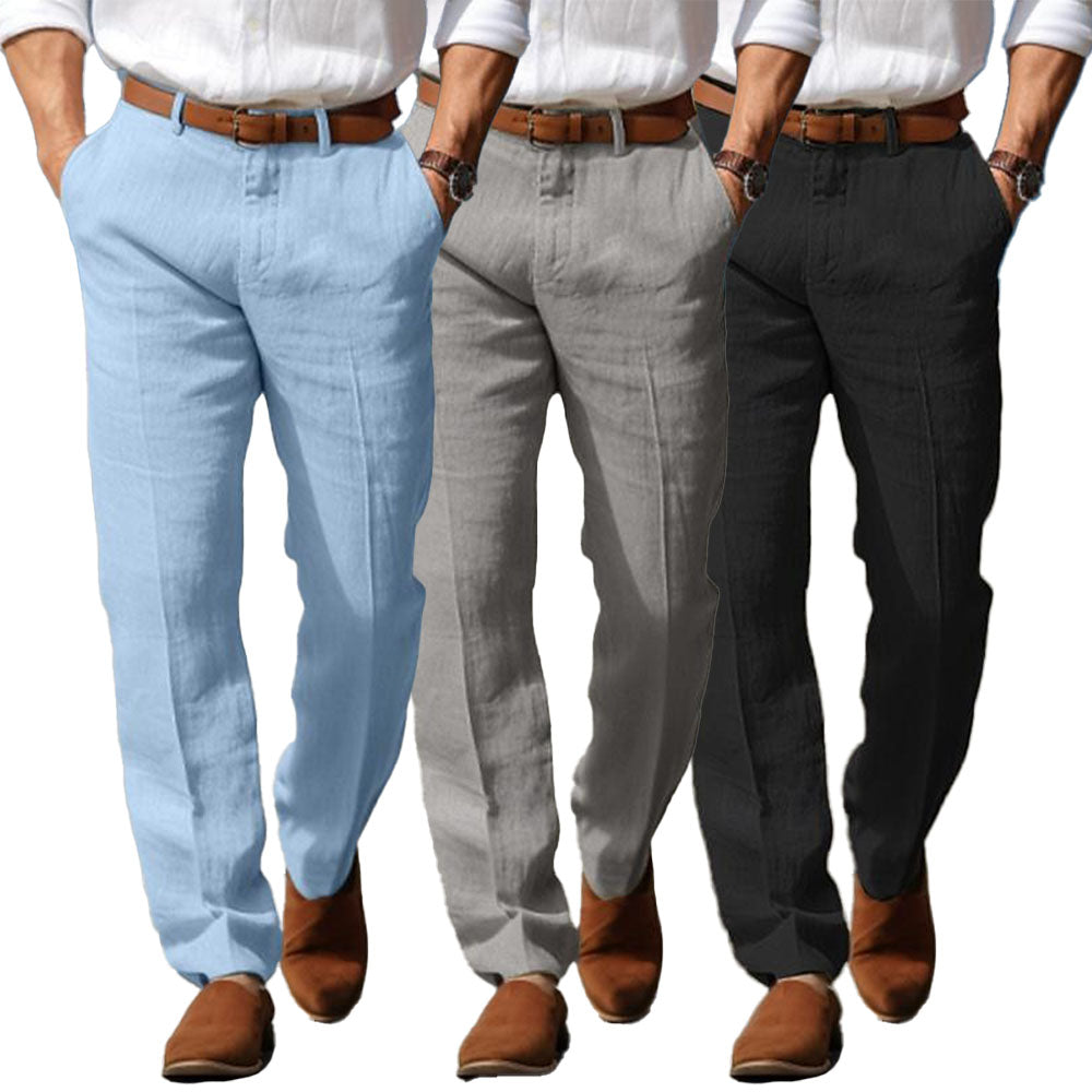 LUXURY MEN'S PREMIUM LINEN PANTS