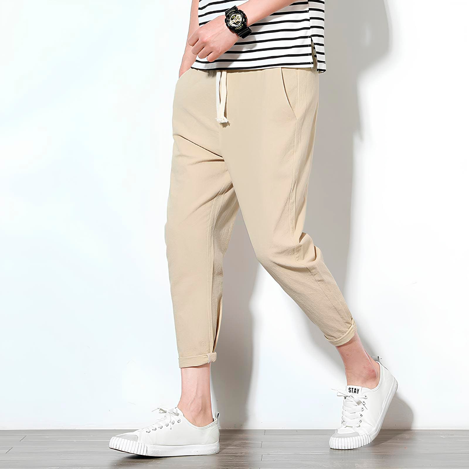 MONTAGUE YORK | COMFORTABLE FLAX PANTS