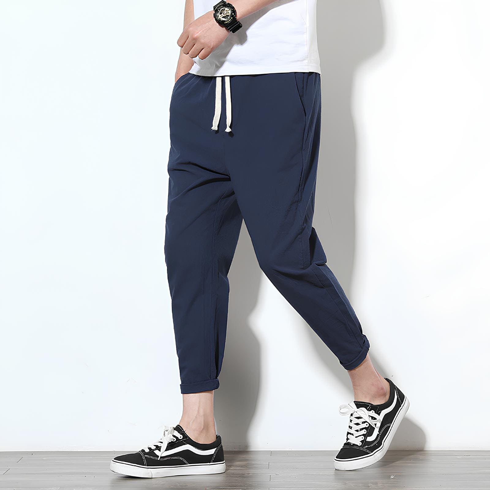 MONTAGUE YORK | COMFORTABLE FLAX PANTS