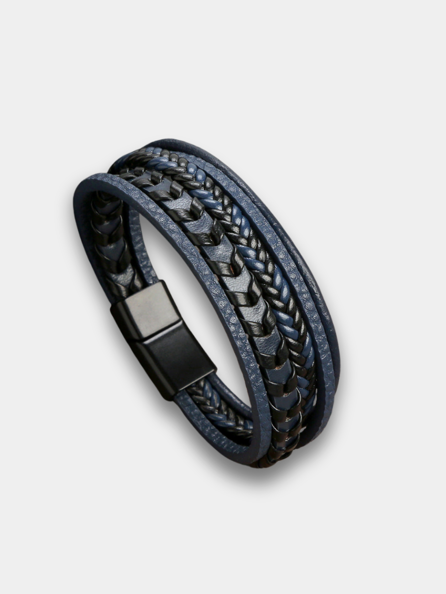 MONTAGUE YORK | LUXURY LEATHER MEN'S BRACELET