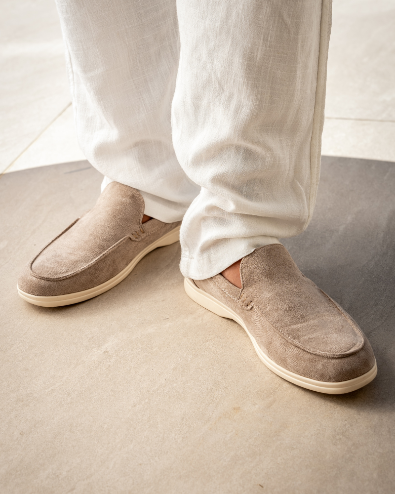 SUEDE COMFORT LOAFERS