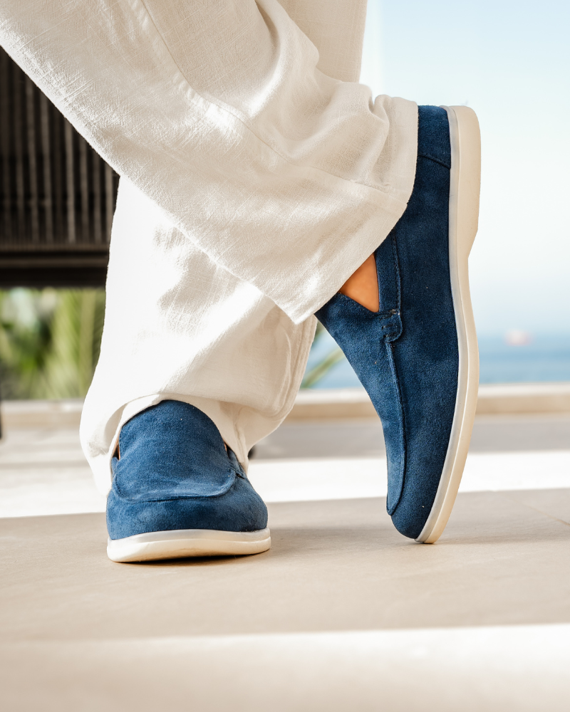 SUEDE COMFORT LOAFERS