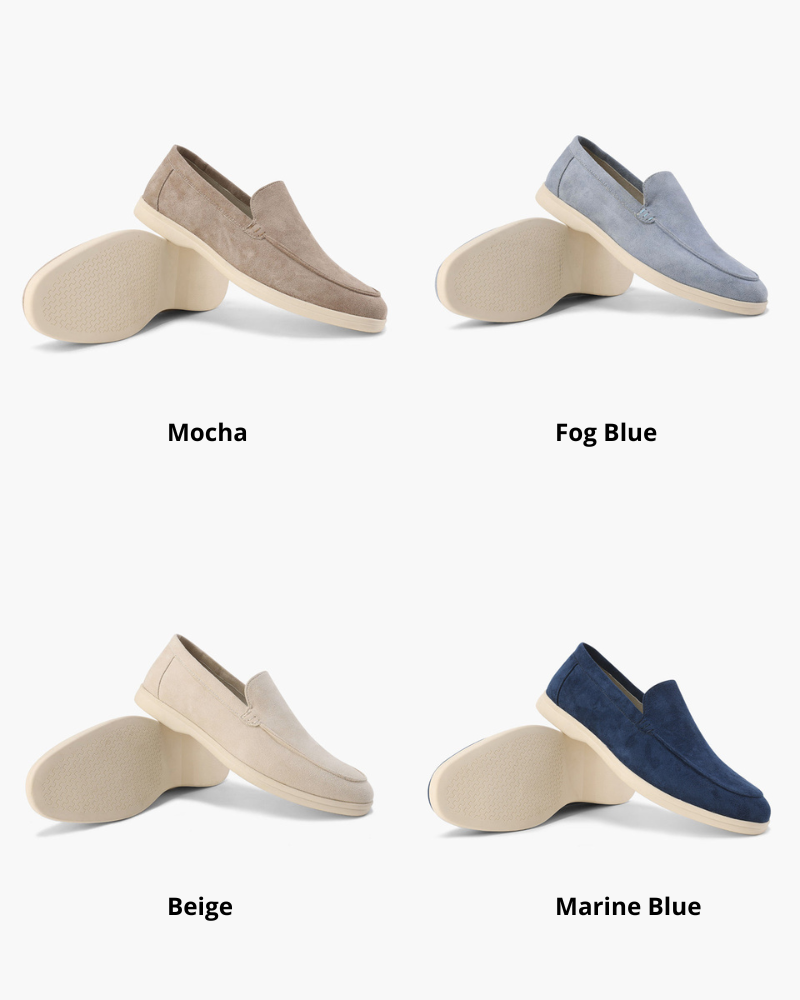SUEDE COMFORT LOAFERS