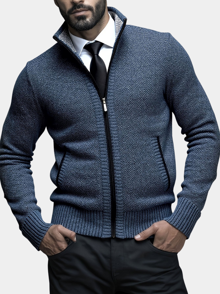 MONTAGUE YORK | LUXURY MEN'S VEST WITH ZIP