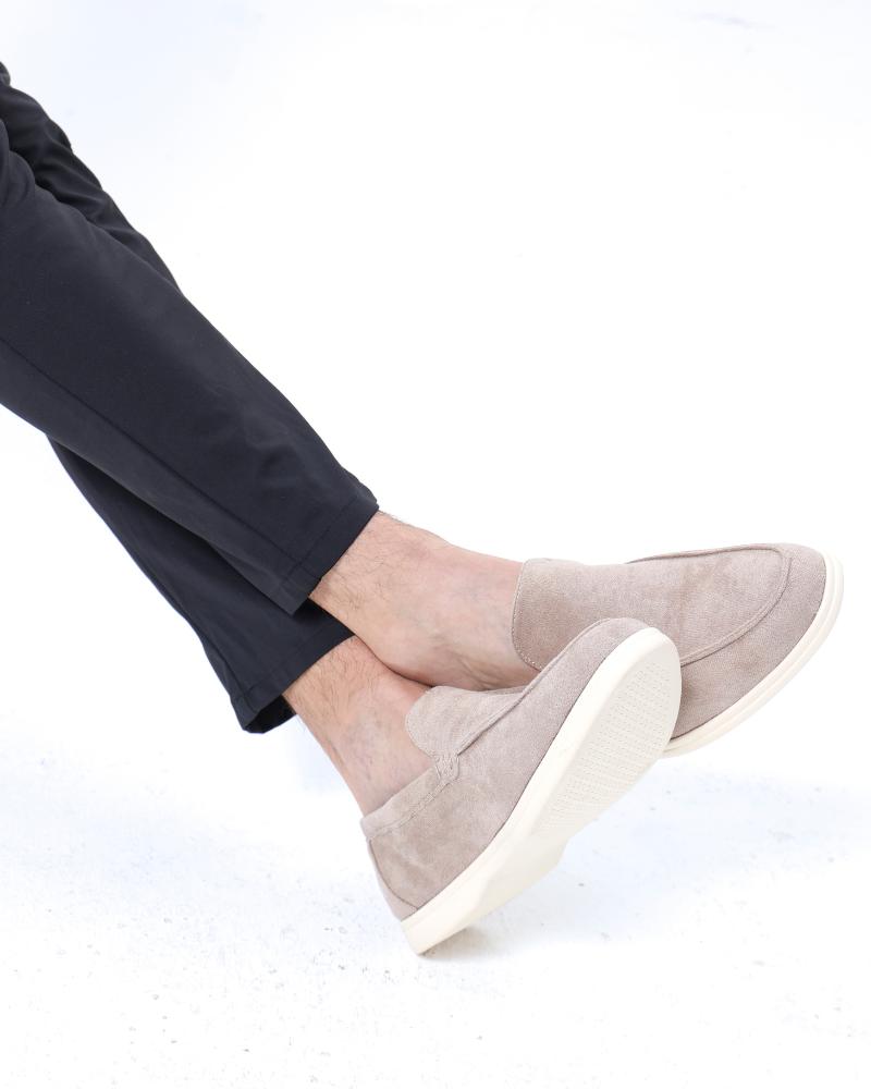 SUEDE COMFORT LOAFERS