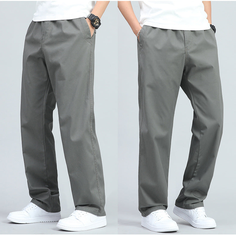 MONTAGUE YORK | MEN'S LOOSE-FIT COTTON PANTS