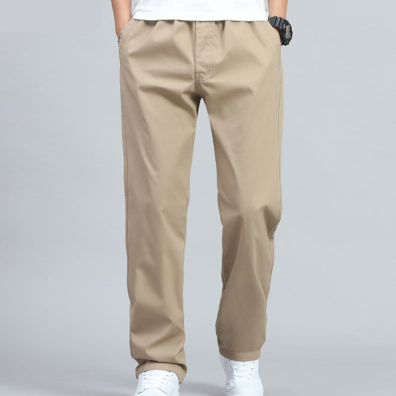 MONTAGUE YORK | MEN'S LOOSE-FIT COTTON PANTS