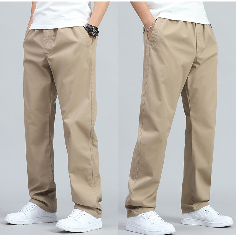 MONTAGUE YORK | MEN'S LOOSE-FIT COTTON PANTS