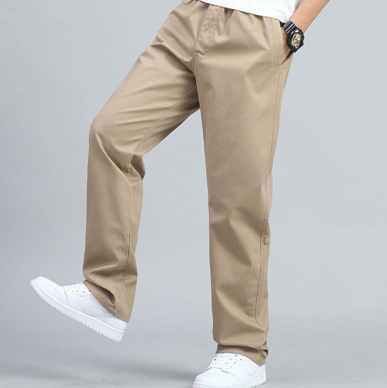 MONTAGUE YORK | MEN'S LOOSE-FIT COTTON PANTS