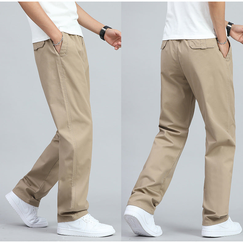 MONTAGUE YORK | MEN'S LOOSE-FIT COTTON PANTS