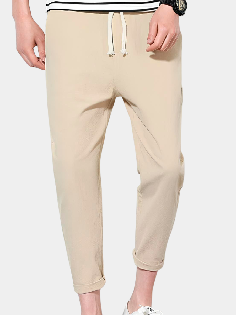 MONTAGUE YORK | COMFORTABLE FLAX PANTS