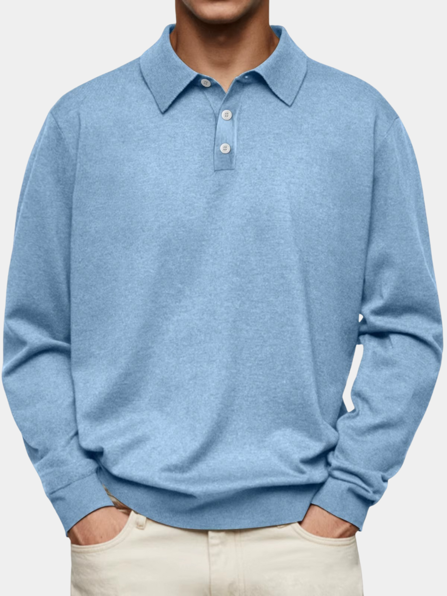 MONTAGUE YORK | LONG-SLEEVED POLO SHIRT