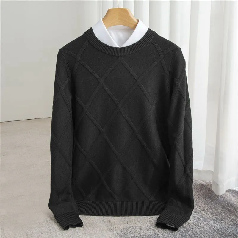 MONTAGUE YORK | Argyle Cashmere Sweater