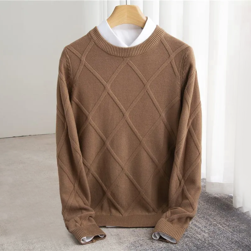 MONTAGUE YORK | Argyle Cashmere Sweater