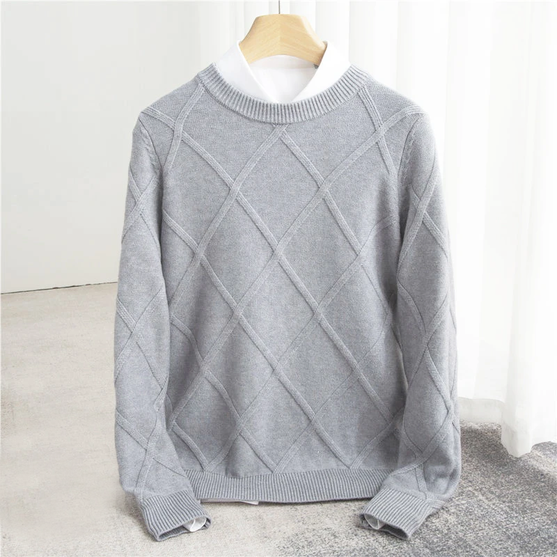 MONTAGUE YORK | Argyle Cashmere Sweater