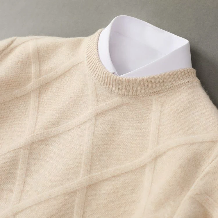 MONTAGUE YORK | Argyle Cashmere Sweater