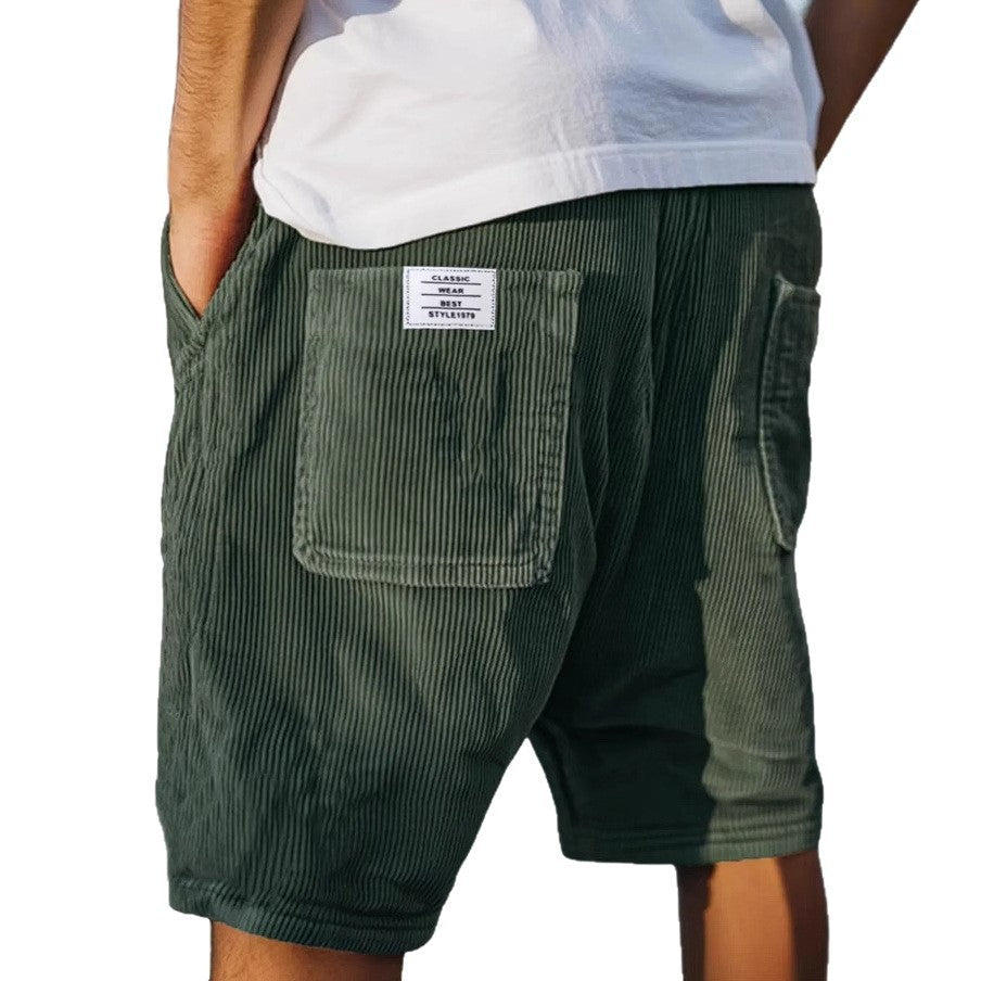 MONTAGUE YORK | CHIC VELVET SHORT PANTS