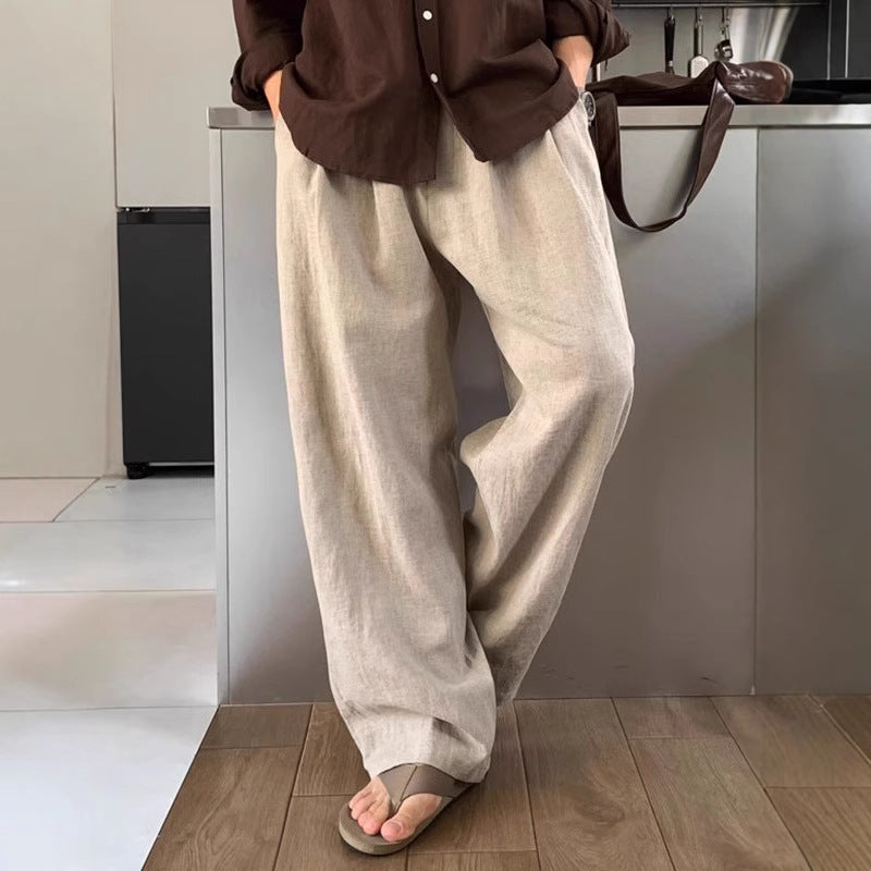 LOUIS | WIDE-LEG LINEN PANTS