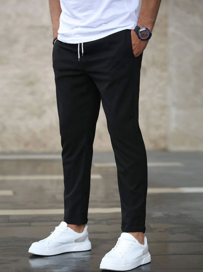 MONTAGUE YORK | HIGH-QUALITY ELASTIC PANTS
