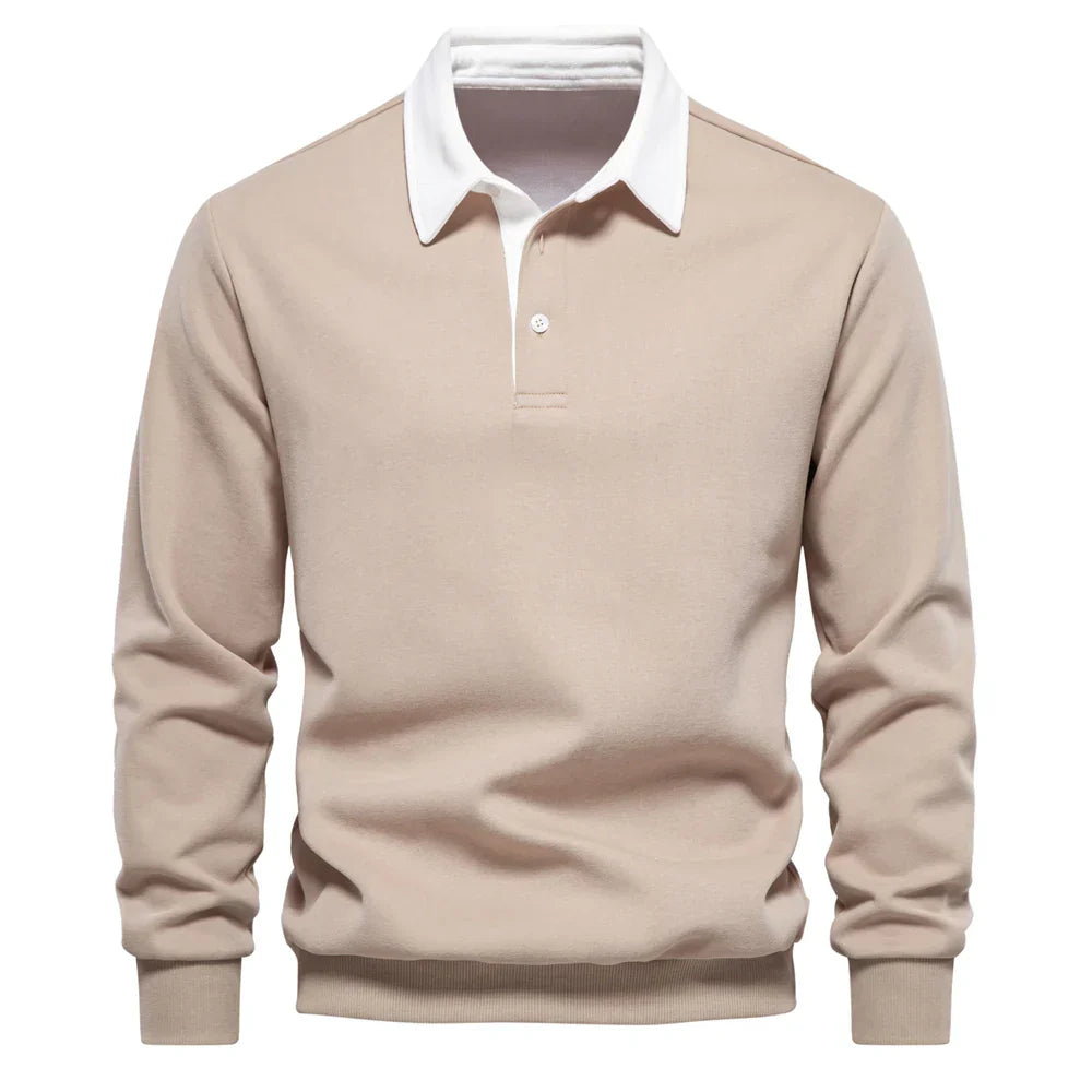 MONTAGUE YORK | Autumn Polo Sweatshirt