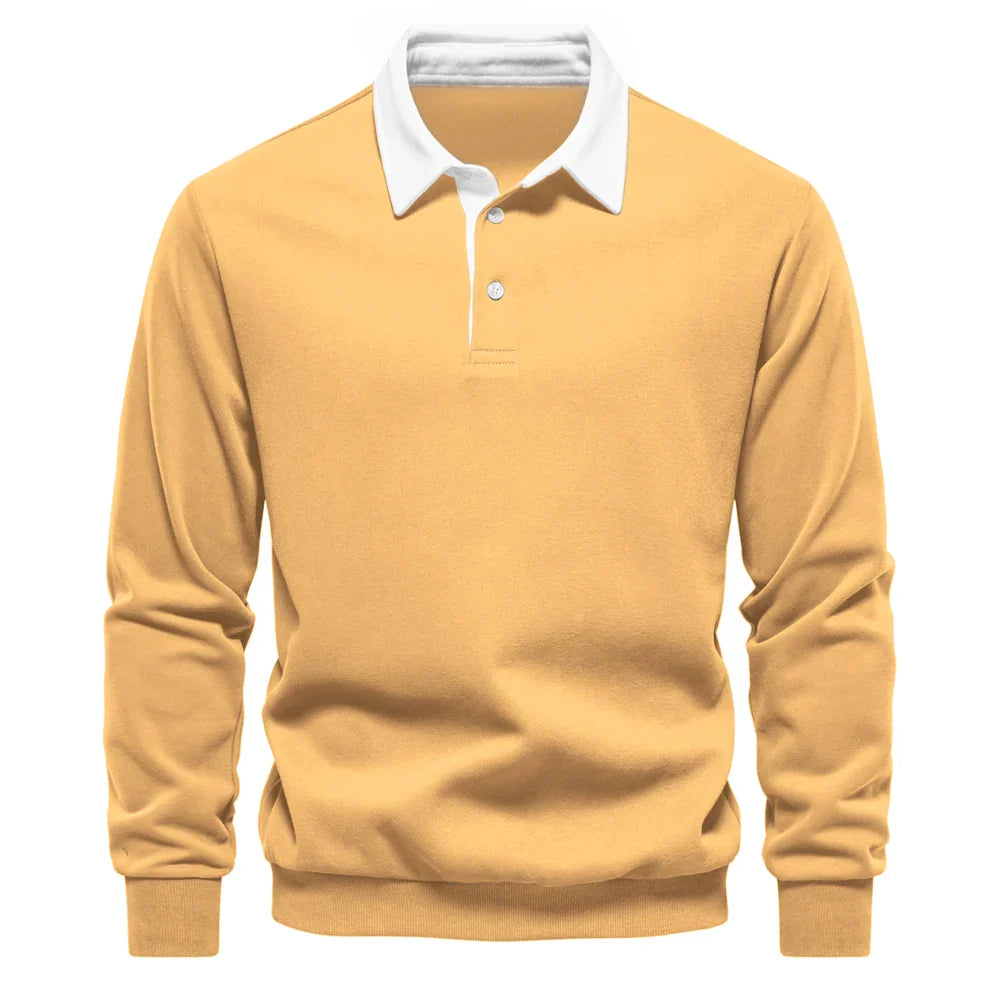 MONTAGUE YORK | Autumn Polo Sweatshirt
