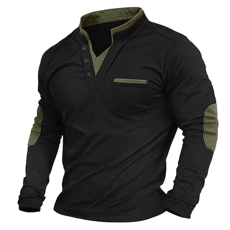 MONTAGUE YORK | V-NECK SWEATSHIRT