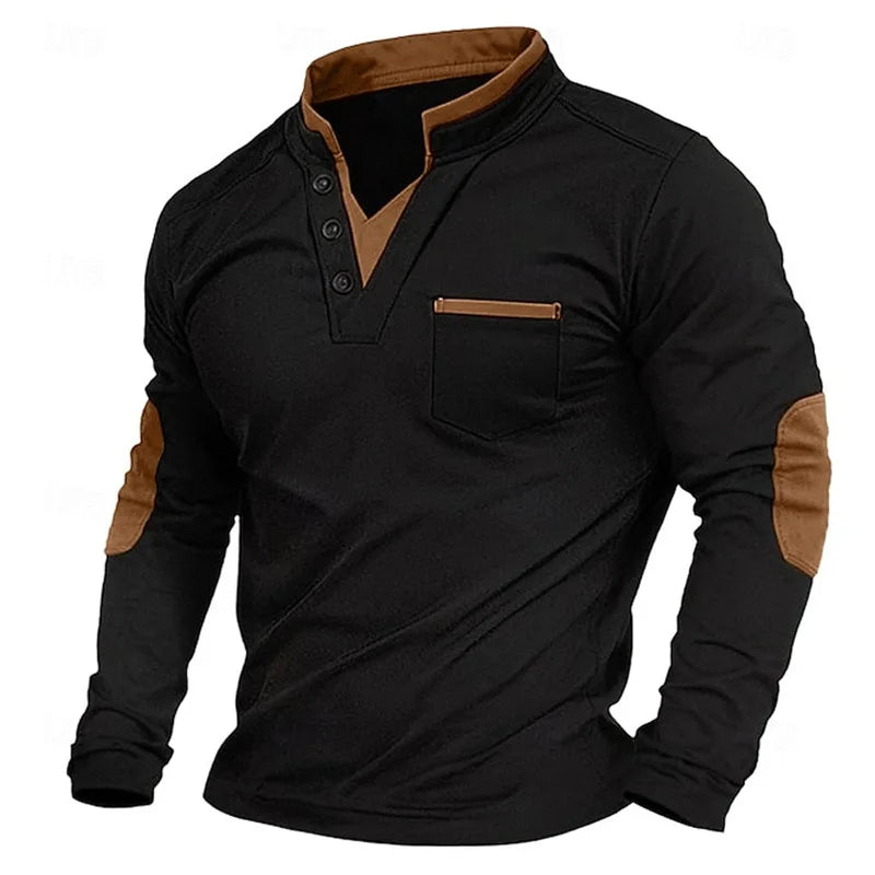 MONTAGUE YORK | V-NECK SWEATSHIRT