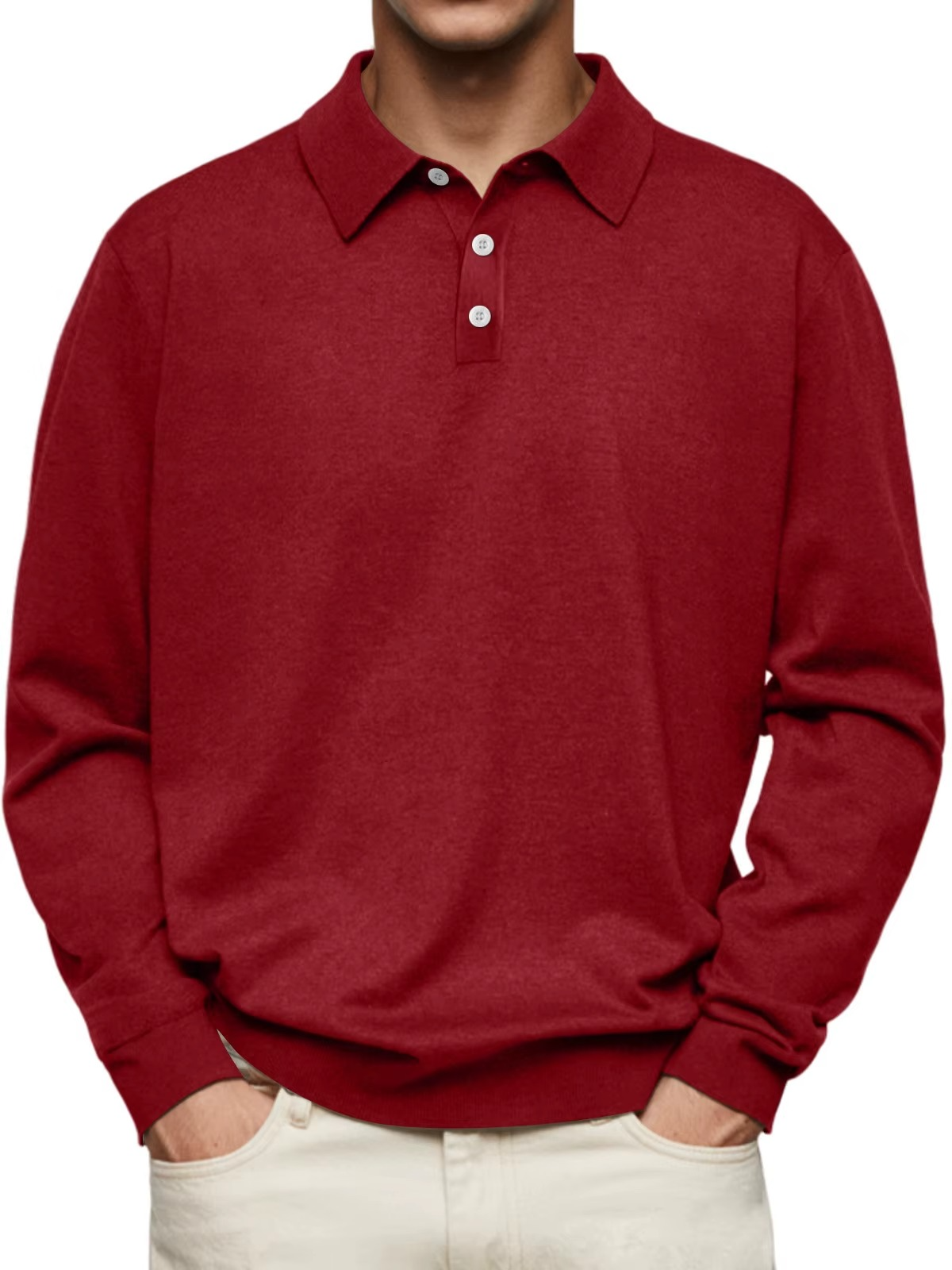 MONTAGUE YORK | LONG-SLEEVED POLO SHIRT