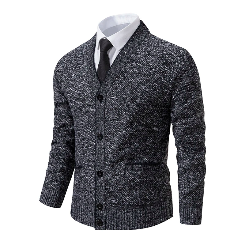 MONTAGUE YORK | LUXURY KNIT WITH V-NECK