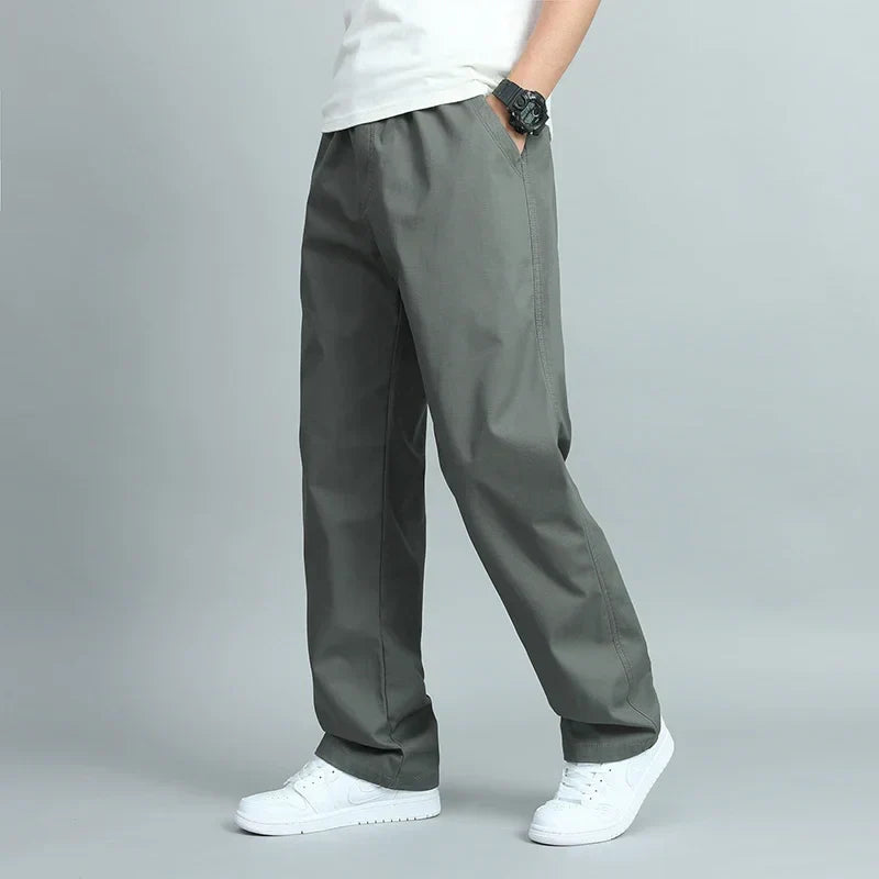 MONTAGUE YORK | MEN'S LOOSE-FIT COTTON PANTS