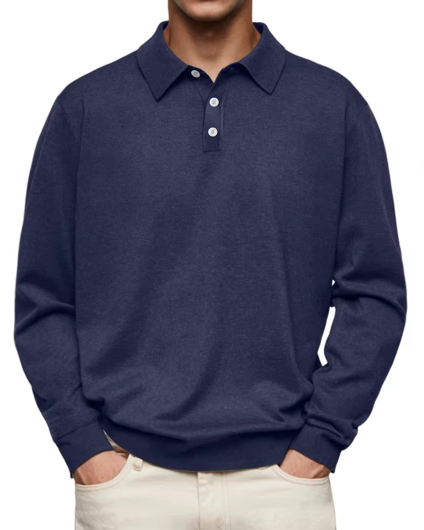 MONTAGUE YORK | LONG-SLEEVED POLO SHIRT