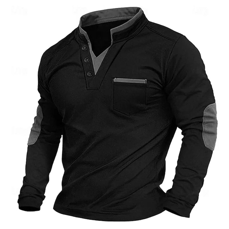 MONTAGUE YORK | V-NECK SWEATSHIRT