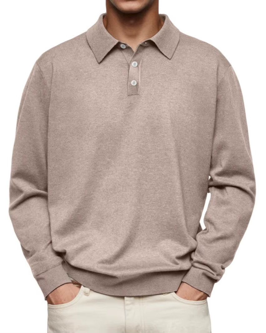 MONTAGUE YORK | LONG-SLEEVED POLO SHIRT