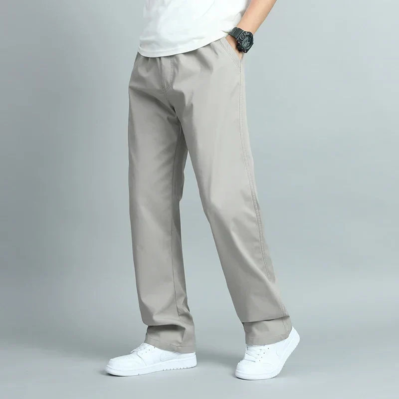 MONTAGUE YORK | MEN'S LOOSE-FIT COTTON PANTS