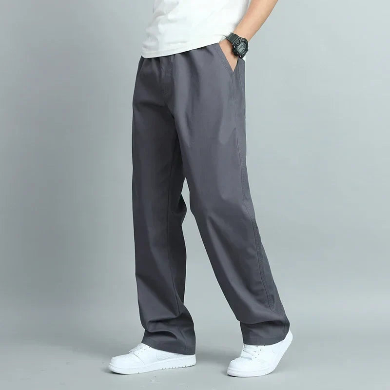 MONTAGUE YORK | MEN'S LOOSE-FIT COTTON PANTS