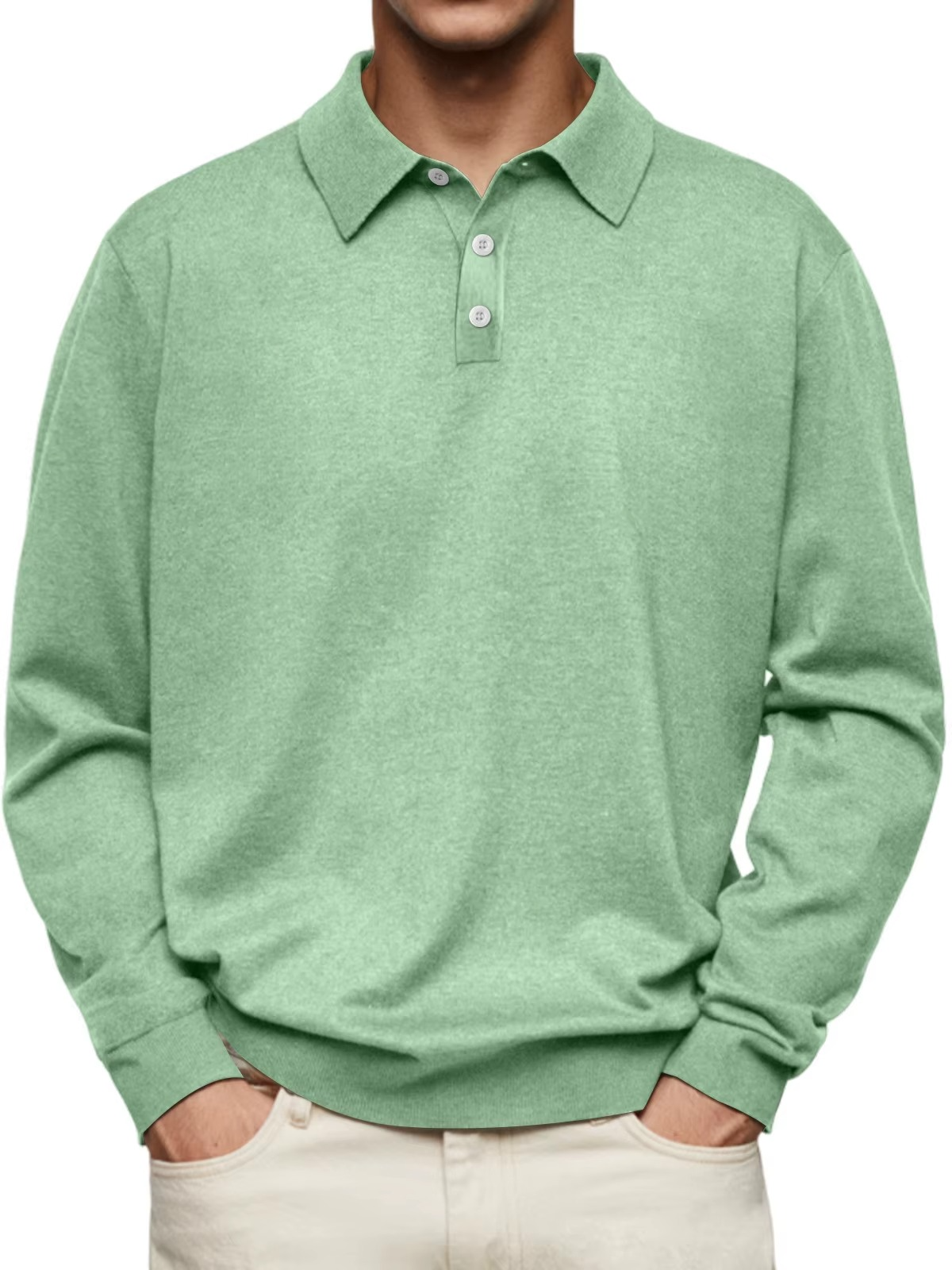MONTAGUE YORK | LONG-SLEEVED POLO SHIRT