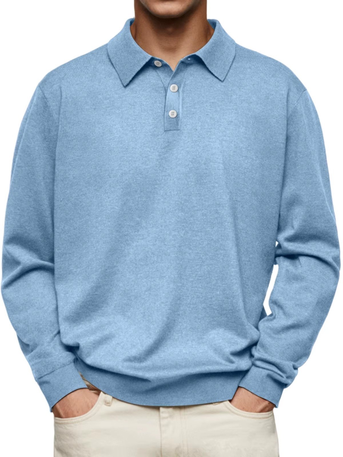 MONTAGUE YORK | LONG-SLEEVED POLO SHIRT