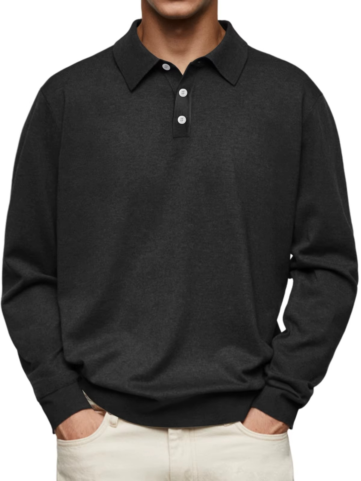 MONTAGUE YORK | LONG-SLEEVED POLO SHIRT