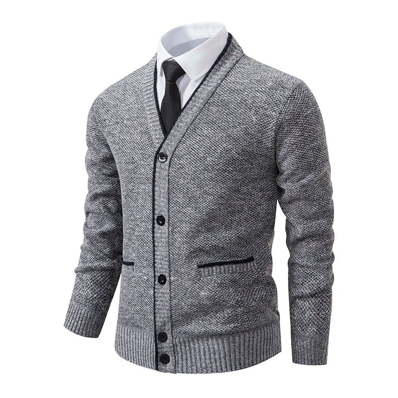 MONTAGUE YORK | LUXURY KNIT WITH V-NECK