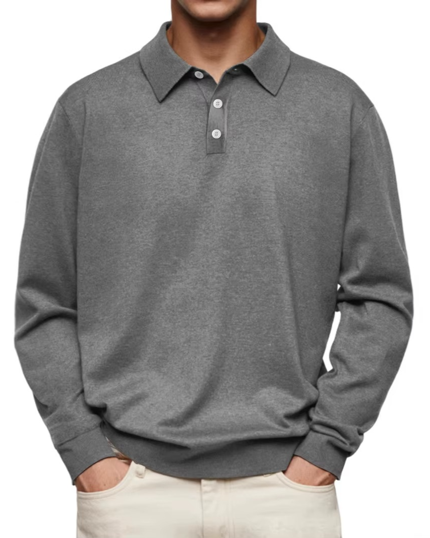 MONTAGUE YORK | LONG-SLEEVED POLO SHIRT