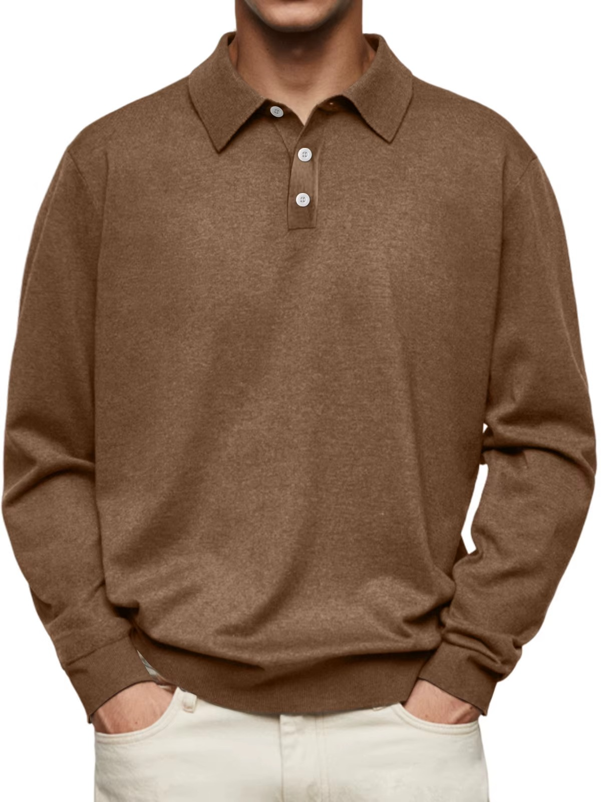 MONTAGUE YORK | LONG-SLEEVED POLO SHIRT
